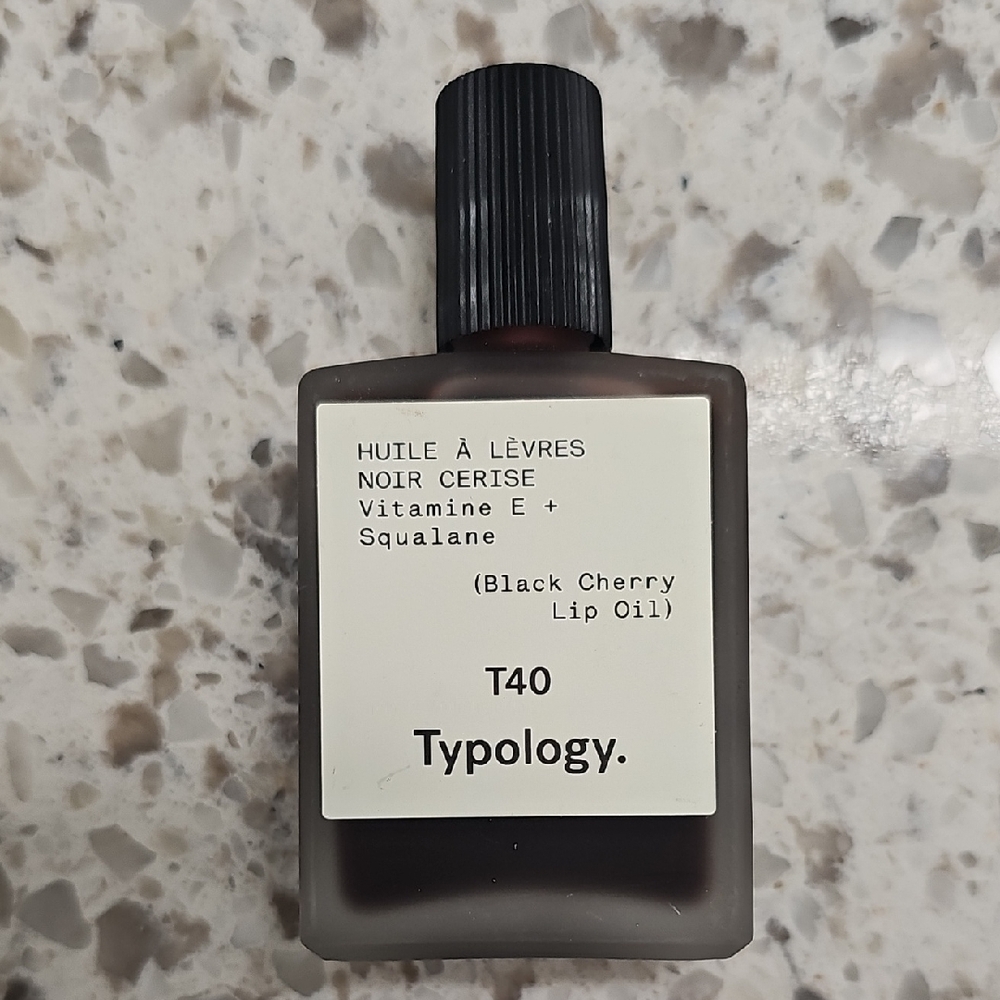 Typology Black Cherry Lip Oil